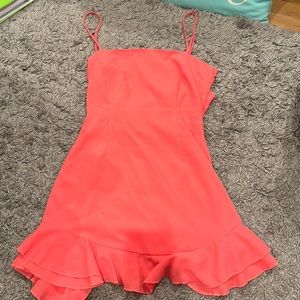 Women’s coral dress